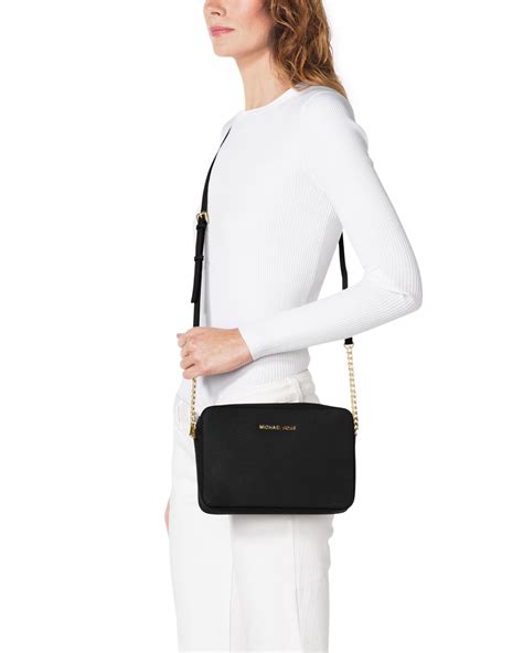 michael kors jet set crossbody review|michael kors large jet set.